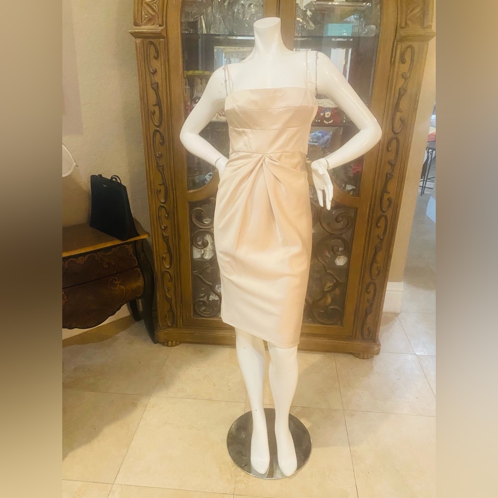 Douglas Hannant Cream Dress Sz 6